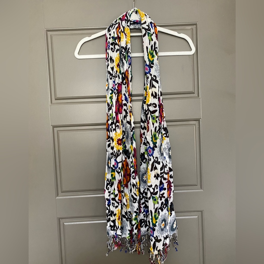 Floral scarf